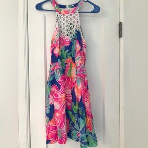 Lilly Pulitzer - Size 2 - Beckon Blue Jungle Utopia Dress WITH POCKETS